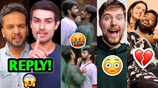 YouTubers are VERY ANGRY on this😡 Elvish REPLY to Dhruv Rathee Kataria Vs Adnaan MrBeast [upl. by Tolley]