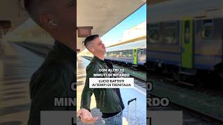 BATTISTI feat TRENITALIA 😂🚂 parodia divertente [upl. by Ymrej]