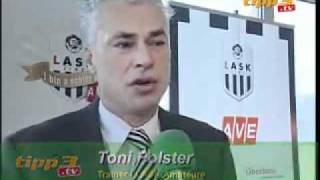 Toni Polster beim LASK Interview [upl. by Yelyr]