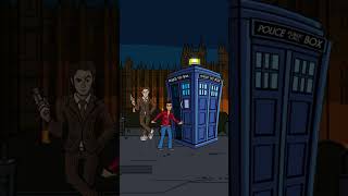 Doctor Who Weeping Angels and Vashta Nerada Halloween Animation [upl. by Dirtsa]