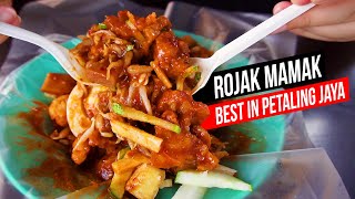 ROJAK MAMAK PASEMBUR  Malaysian Street Snack  Things to eat in Kuala Lumpur  Hasans Rojak PJ [upl. by Camfort]