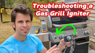 How to Troubleshoot a Gas Grill Igniter  Weber  Why it isnt Sparking Lighting How to Replace [upl. by Gnoc]