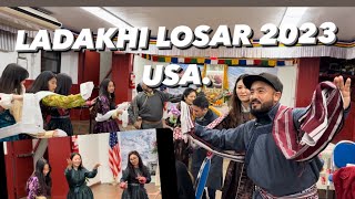 LADAKHI LOSAR 2023 USA [upl. by Ahsets276]