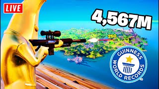 🔴 LIVE  BREAKING YOUTUBERS FORTNITE RECORDS [upl. by Hairom218]