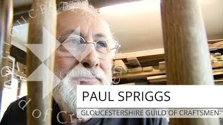 Paul Spriggs  Furniture Maker at The Gloucestershire Guild Of Craftsmen [upl. by Crescin]