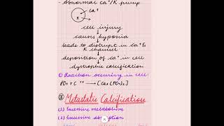 Overview of calcification pathology  short notes of calcification  pathology [upl. by Stoeber678]