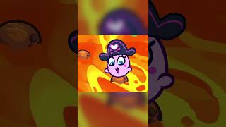 The Floor Is Lava On The Island🏝️🌋 kidscartoon kidssongs animation funny kids slimes [upl. by Milak]