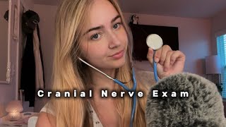 ASMR Cranial Nerve Exam light triggers follow my instructions fast and aggressive [upl. by Ssew]