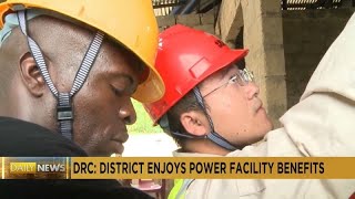 DRC Chinesebuilt hydroelectric power plant Illuminates Kinshasa [upl. by Attenal]