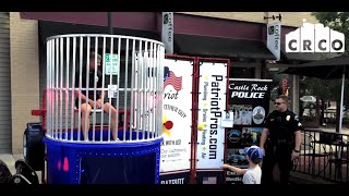 Castle Rock Police Chief Jack Cauley Gets Dunked [upl. by Ynetsed943]