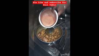 simple spicy chicken greavy food cooking shortvideos [upl. by Enywtna188]