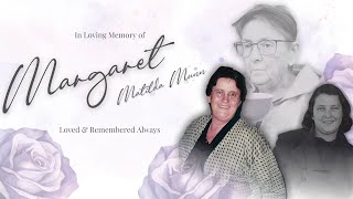 Live Stream of the Funeral Service of Margaret Munn [upl. by Llenrahs]