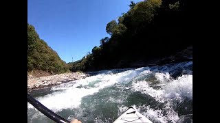 SEA EAGLE 300X and Packraft Whitewater Kayaking Japan Katsura River 2021桂川 Lower [upl. by Jordans855]