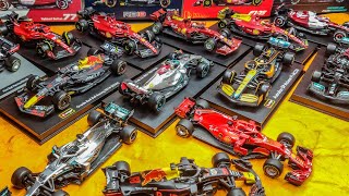 Bburago F1 143 Scale Diecast Model Collection [upl. by Ahseen]