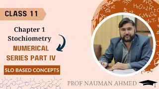 NUMERICAL CHAPTER 1 STOICHIOMETRY CLASS 11 FBISE [upl. by Alracal]