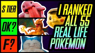 I Ranked ALL 55 Real Life Pokemon  Mr1upz [upl. by Emmer]