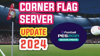 PES 2021 Stadium Corner Flag Update 2024 [upl. by Alleusnoc]