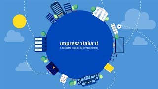 Accedi con SPID e CNS a impresaitaliait [upl. by Euqinaj]