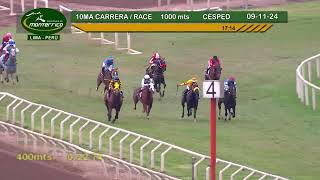 Hipódromo Monterrico  10ma Carrera 09 Noviembre 24 [upl. by Lauro867]