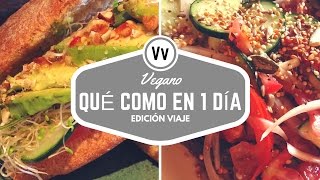 ¡VÁMONOS DE VIAJE  LO QUE COMO EN UN DÍA 21  VIDA VEGANA [upl. by Romo]