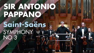 RCM Symphony Orchestra Sir Antonio Pappano conducts SaintSaëns Symphony no 3 [upl. by Wystand]