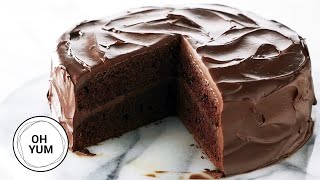 Professional Baker Teaches You How To Make CHOCOLATE CAKE [upl. by Leirol622]