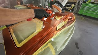 Tips on spaying clear coat with the NEW Sagola paint gun [upl. by Breech]