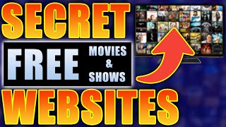 🎬Top 5 Websites to Watch FREE Movies  TV Shows in 2024 🍿 [upl. by Hite495]