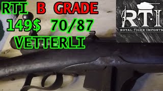 RTI 104 187087 Vetterli B Grade Unboxing [upl. by Ainej]