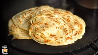 How to make Soft Layered Parotta [upl. by Jabin871]