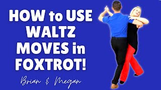 Foxtrot Box Timing How to use Waltz Patterns in Foxtrot [upl. by Ehctav]