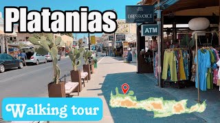 Platanias Crete Walking Tour [upl. by Astrid13]