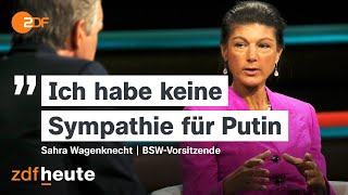 Wagenknecht wirft Ampel Kriegstreiberei vor  Markus Lanz vom 25 September 2024 [upl. by Claretta152]