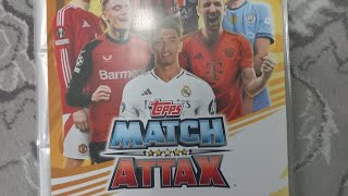 OPENING MATCH ATTAX 24 25 STARTER PACKmatchattax [upl. by Yna278]