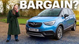 The best cheap SUV Vauxhall Crossland X review [upl. by Elleral834]