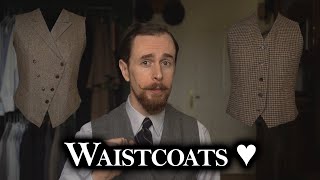 Waistcoats  A small guide [upl. by Rednasyl]