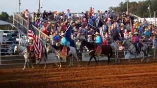 Lone Star Rodeo  Hardin County Kentucky  08022014 [upl. by Nallid489]