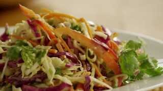 How to Make AsianStyle Coleslaw  Salad Recipes  Allrecipescom [upl. by Oinotla]