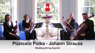 Pizzicato Polka Johann Strauss Wedding String Quartet [upl. by Ibbed]