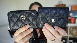 CHANEL Comparison  Coin Purses [upl. by Yrennalf]