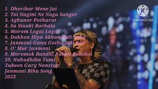 Zubeen Garg Nonstop Janmoni Bihu Song I Nuhudhiba Tumi Dhoribor Mone Jai Nagini Ne Noga Sangor [upl. by Ydnir]