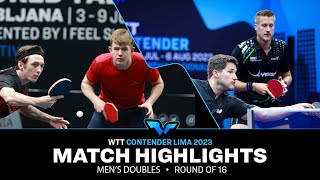 JarvisPitchford vs KarlssonFalck  MD R16  WTT Contender Lima 2023 [upl. by Leseil]