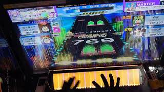 【CHUNITHM】Glorious Crown tpz overOverOVERCUTE REMIX 1009959 ALL JUSTICE 手元 [upl. by Eardnaed]