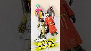 WOW REVISO MÁS PAYASOS DE LA DEEP WEB FIGURAS PARTE 4 Shorts fedevigevani [upl. by Alyam423]