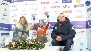 Alexandra Trusova  Russian Junior Nationals 2019 FS [upl. by Ginger17]