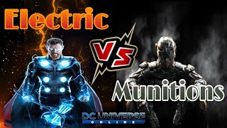 DCUO Electric vs Munitions Monster Blood vs Scadder Brains [upl. by Cora]