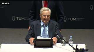 George Soros on Climate Change China Elections Full Speech [upl. by Vernor]