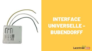 Interface universelle  Bubendorff  BUB229018 [upl. by Naggem657]