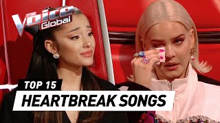 💔 EMOTIONAL HEARTBREAK songs on The Voice [upl. by Johannah792]