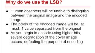 LSB Steganography [upl. by Nylirrej775]